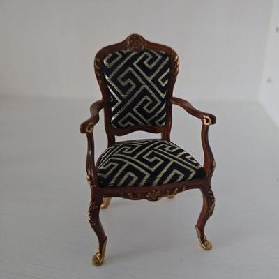 Wooden doll chair