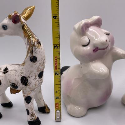 Giraffe and bunny S&P shakers