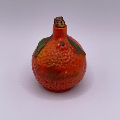 Driftwood ashtray and California Orange