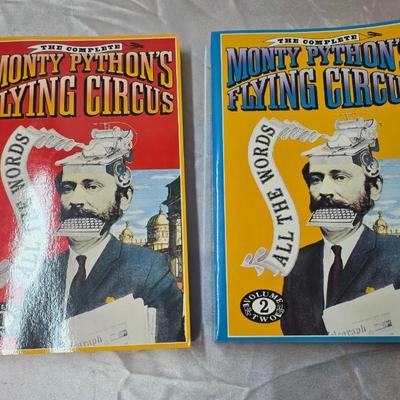 The Complete Monty Python’s Flying Circus: All The Words – 1989 Pantheon Books Two-Volume Box Set