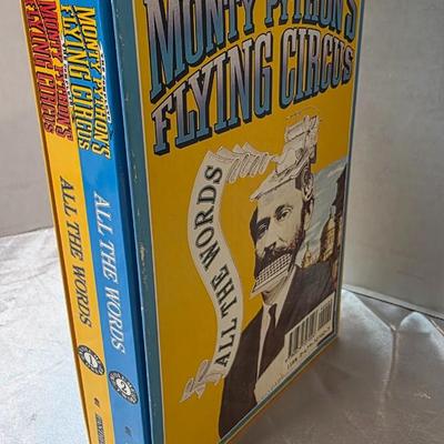 The Complete Monty Python’s Flying Circus: All The Words – 1989 Pantheon Books Two-Volume Box Set
