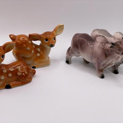 Ox & deer S&P Shakers
