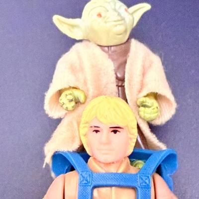 Vintage Star Wars Luke Skywalker Bespin Yoda Jedi 1980