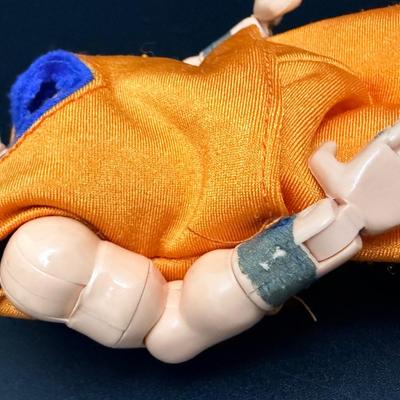 Rare Ball Z Super Seiyan Son Goku Full Action Pose Figure c1991