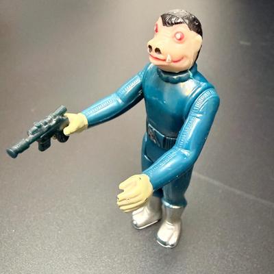 Rare Star Wars BLUE Snaggletooth c1978 Kenner Figure