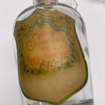 3 vintage kitchen bottles