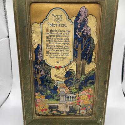 Art style chocolate tin