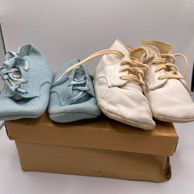 Adorable vintage baby shoes