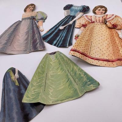 Mclaughlins coffee Paper dolls and vintage travel cards