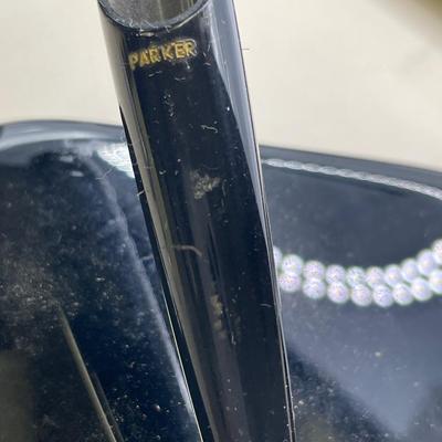 Vintage Black pen holders