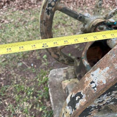 Large Antique Hit & Miss Stationary Engine