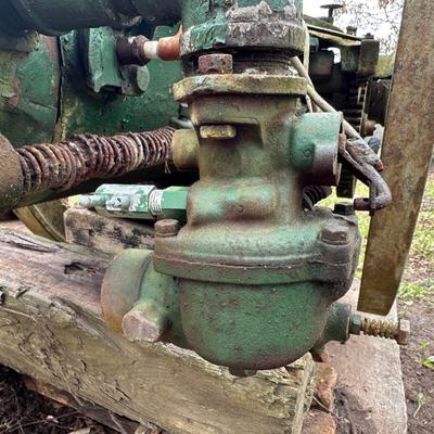 Large Antique Hit & Miss Stationary Engine