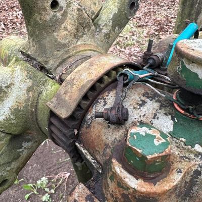 Large Antique Hit & Miss Stationary Engine