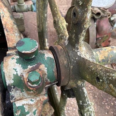 Large Antique Hit & Miss Stationary Engine