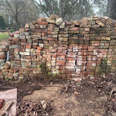 Antique Chicago Common Brick – Solid Clay Salvage Bricks (Large Lot)