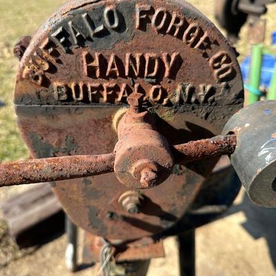 Antique Buffalo Forge “Handy” Hand-Crank Blacksmith Forge Blower