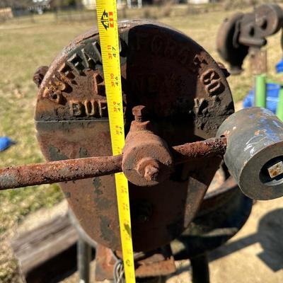 Antique Buffalo Forge “Handy” Hand-Crank Blacksmith Forge Blower