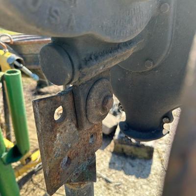 Vintage Columbus No. 400 Blacksmith Forge Blower – Cast Iron – Pedestal Mount