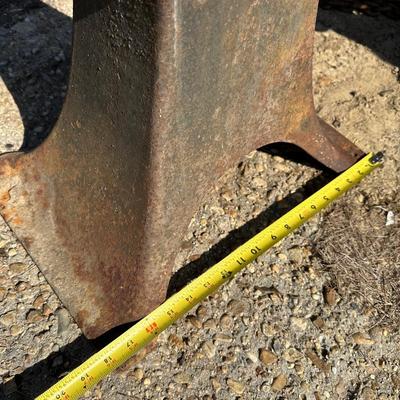 Vintage Columbus No. 400 Blacksmith Forge Blower – Cast Iron – Pedestal Mount