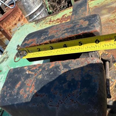 Vintage Sheffield Tool Co. Machinist Bench Vise – Size 56 – Swivel Base