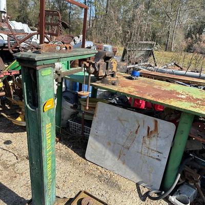 Antique Fairbanks Standard Platform Scale on Wheels – Wood Column & Cast Iron Base