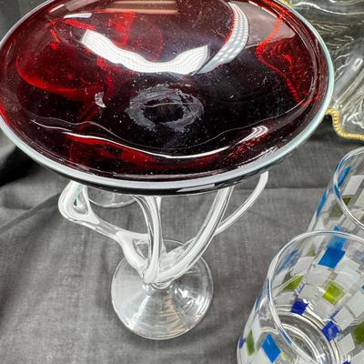 Mid Century cups and glassware