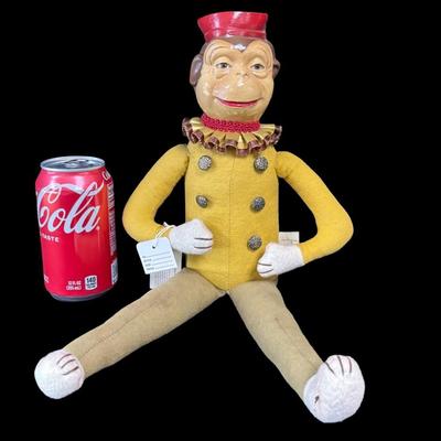 Vintage Wayne Kleski Bellhop Monkey Doll from the Katherine’s Collection