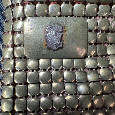 Sale Photo Thumbnail #476: Includes a German silver mesh purse, a La Regale sequin purse, a Celebrity bag, and a Whiting & Davis purse. Total of four pieces. Age related wear. [BK]