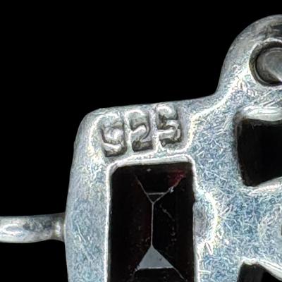 Sale Photo Thumbnail #570: Includes bracelets, chains, a ring, a locket, and more. Total of nine pieces. [BK]