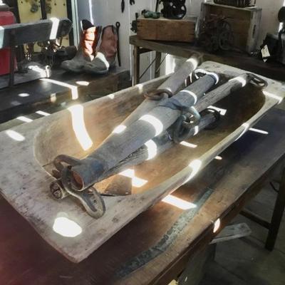 Sale Photo Thumbnail #141: Antique Single Trees 