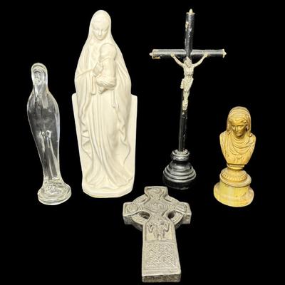 Vintage Religious Collectibles Assortment