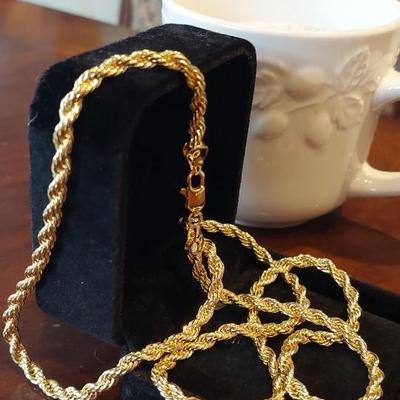 14kt Gold Filled Rope Chain