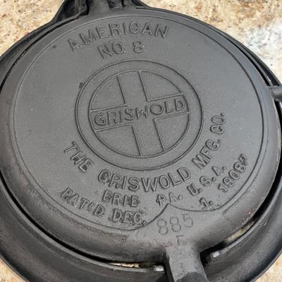 Lot 5 Griswold Waffle maker