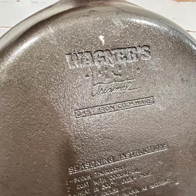 Lot 6 Wagner & Square skillet