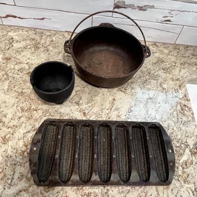 Lot 13 Assorted Cast Iron