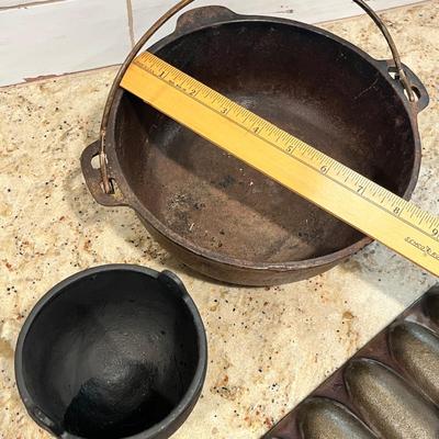 Lot 13 Assorted Cast Iron