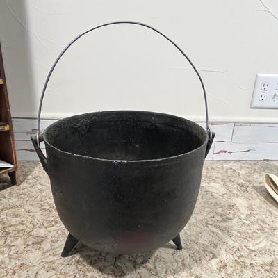 Lot 17 Cast Iron Cauldren