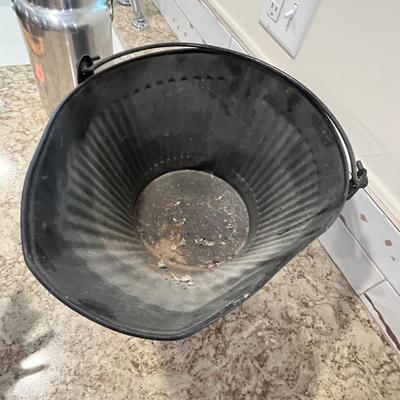 Lot 18 Vintage coal bucket