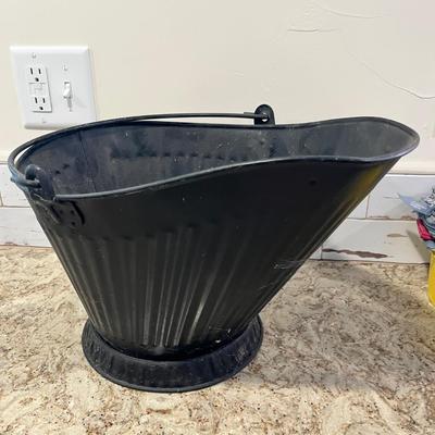 Lot 18 Vintage coal bucket