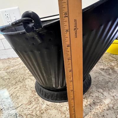 Lot 18 Vintage coal bucket