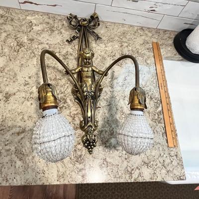 Lot 33 Cupid Wall Sconce