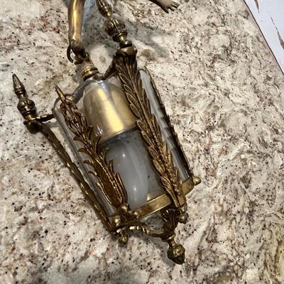 Lot 34 Vintage Cupid Chandelier