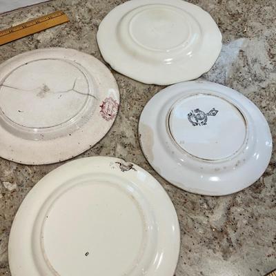 Lot 37 Antique plates