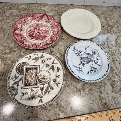 Lot 37 Antique plates
