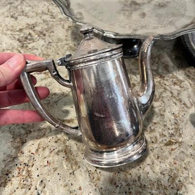 Lot 38 Silver Plate lot