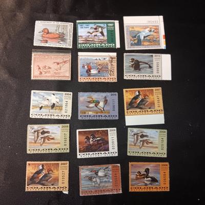 COLORADO WATERFOWL STAMPS