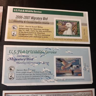 A COLLECTION OF HUNTING & CONSERVATION STAMPS