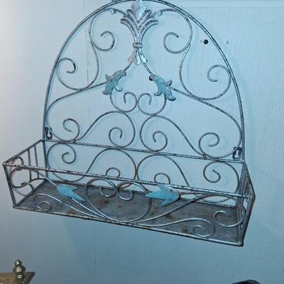 Sale Photo Thumbnail #32: Nice vintage metal box shelf