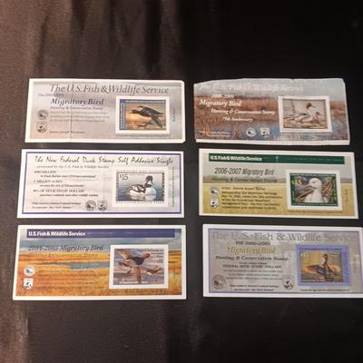 HUNTING AND CONSERVATION STAMPS