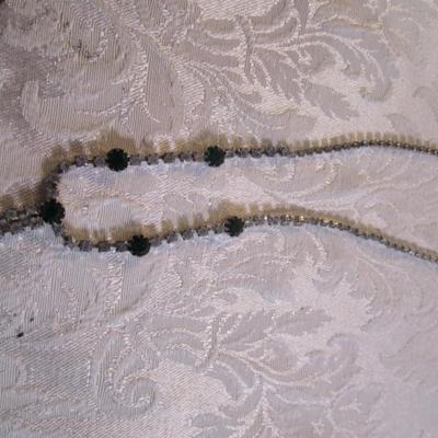 Sale Photo Thumbnail #61: Vintage broaches, pins, necklaces, bracelet, clip earrings. See pictures